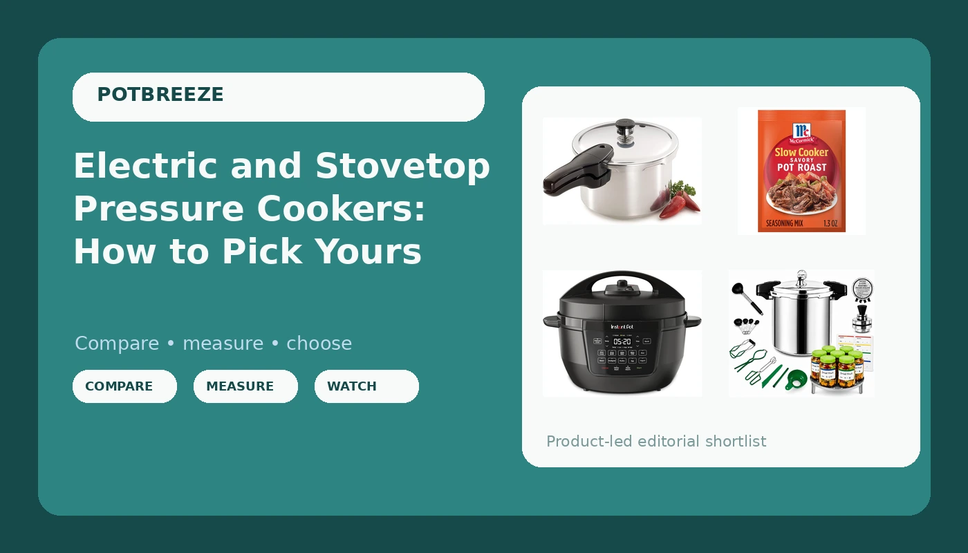 Electric and Stovetop Pressure Cookers: How to Pick Yours