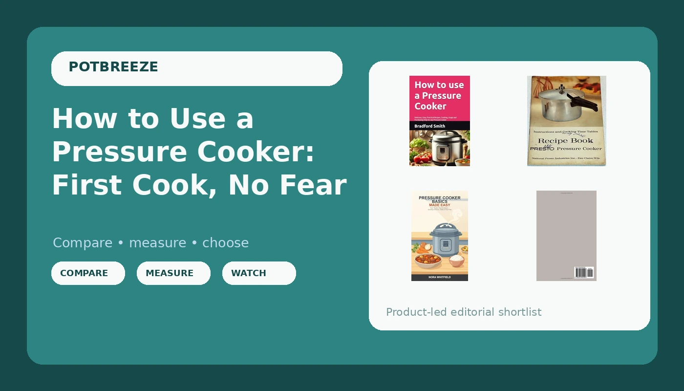 How to Use a Pressure Cooker: First Cook, No Fear - PotBreeze review with measurements and honest opinion