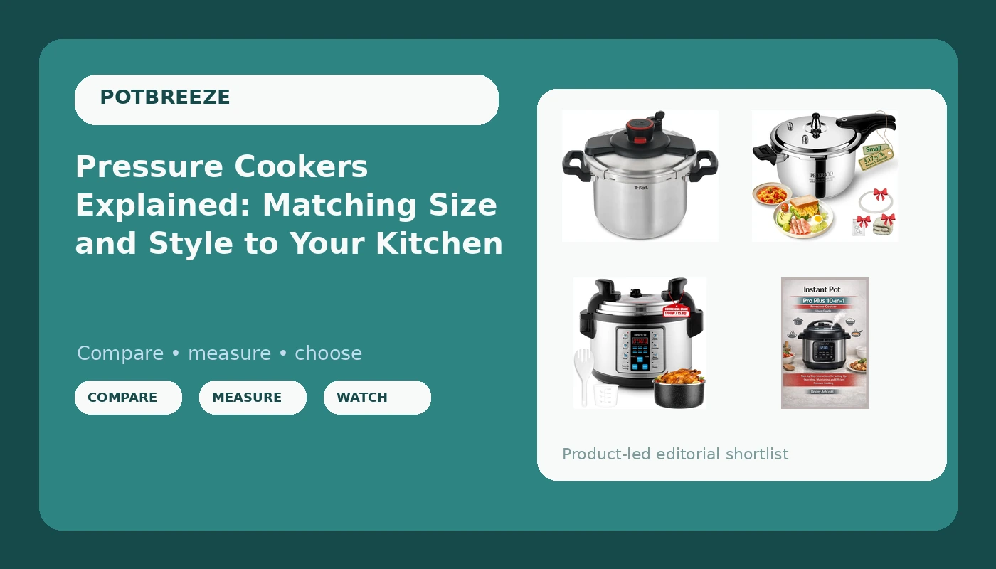 Pressure Cookers Explained: Matching Size and Style to Your Kitchen