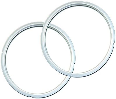 Instant Pot Sealing Ring Mini 3-Qt, Inner Pot Seal Ring, Electric Pressure Cooker Accessories, Non-Toxic, BPA-Free, Replacement Parts, Red/Blue, 2 Count