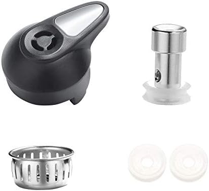 Steam Release Handle, Float Valve Compatible with Instant Pot LUX 5, 6 Qt - Also Including Replacements Parts of Float Valve Gaskets and Anti-Block Shield