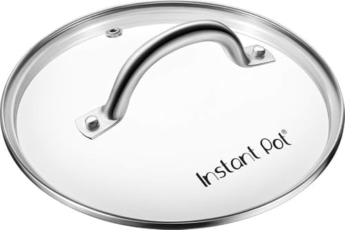 Instant Pot Duo 7-in-1 Electric Pressure Cooker, Sterilizer, Slow Cooker, Rice Cooker, Steamer, Saute, Yogurt Maker, and Warmer, 8 Quart, 14 One-Touch Programs & 8 Quart Glass Lid
