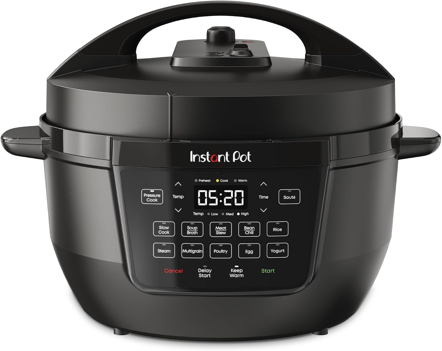 Instant Pot Rio Wide 7.5 Qt 7-in-1 Electric Pressure Cooker, WhisperQuiet