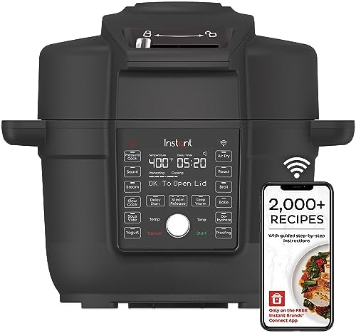 InstantPot Duo Crisp Ultimate 6.5Qt 13-in-1 Pressure Cooker Air Fryer Wifi