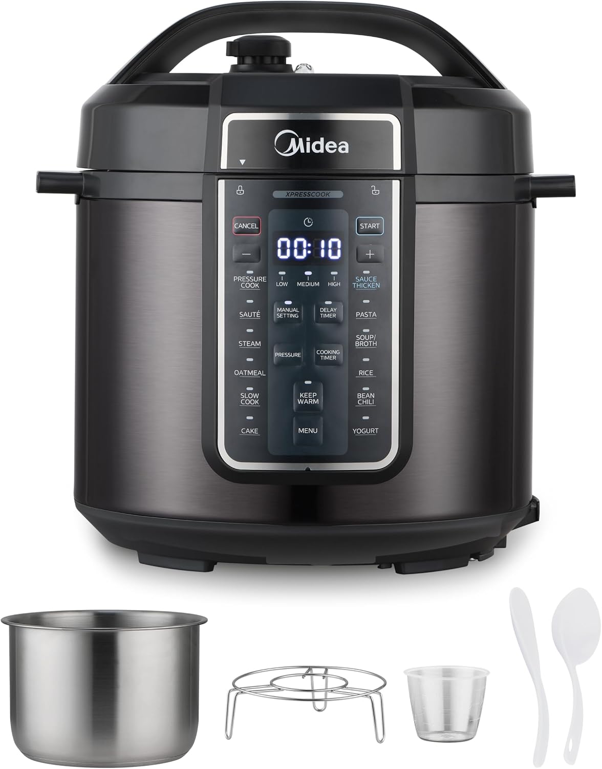 Midea 12-in-1 Electric Pressure Cooker, 6 Quarts