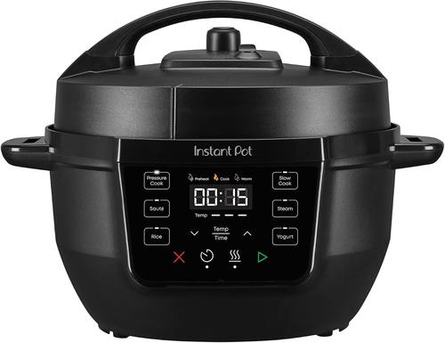 Instant Pot Rio Mini 4 Qt 7-in-1 Electric Pressure Cooker, Black