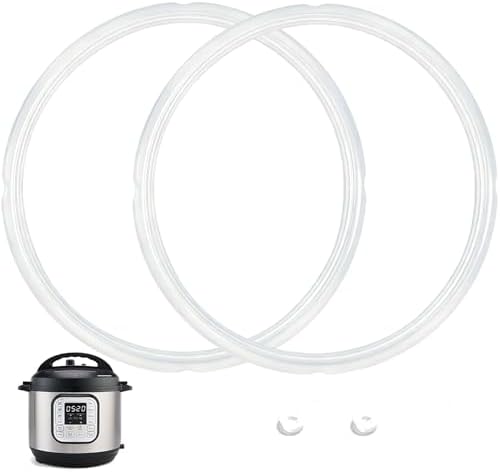 Sealing Ring for Instant Pot With Float Valve Caps 8Qt 2 Pack