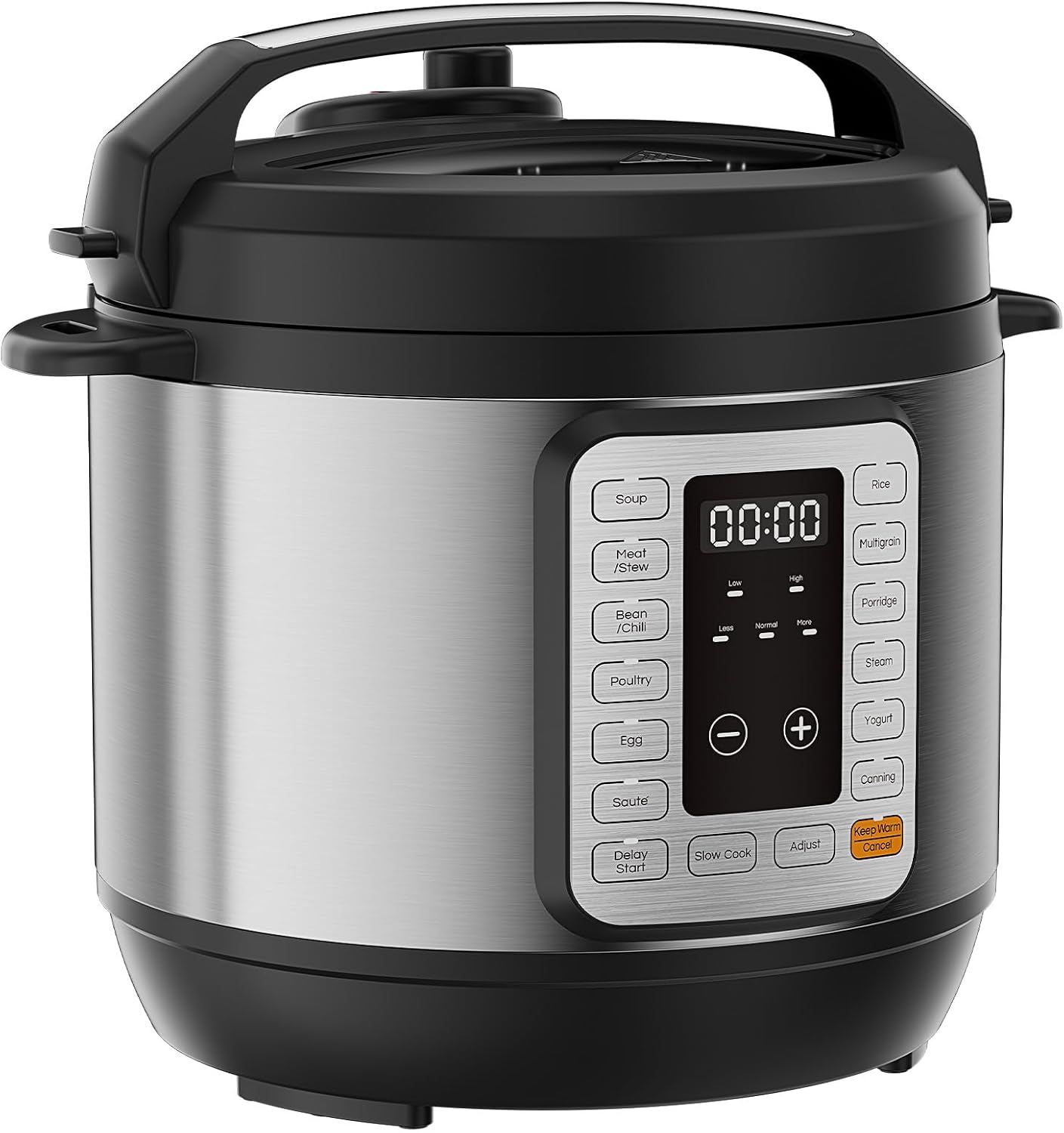 Sweetcrispy 16-in-1 Electric Pressure Cooker 8QT with ceramic pot and recipe book