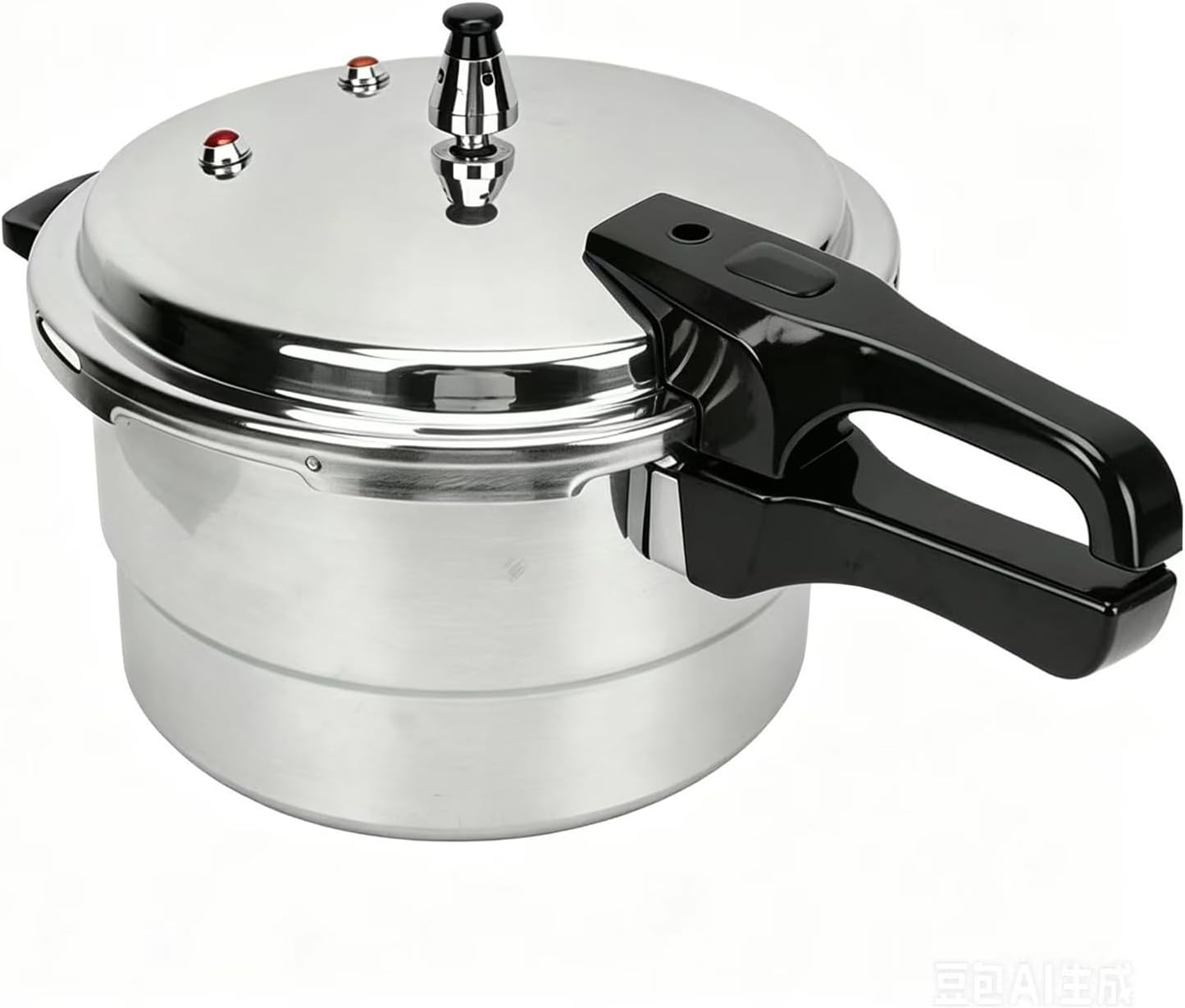 4.2 Quart Pressure Cooker with Magnetic Bottom, Small Aluminum Alloy Pressure Pot with Release Valve & Multiple Protective Devices, Pressure Canner Compatible with Gas & Induction Cookers
